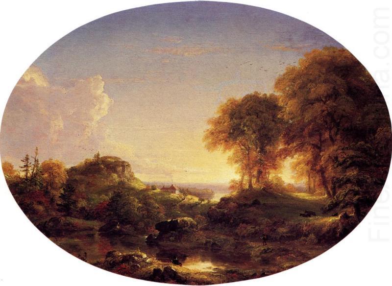 Catskill Landscape, Thomas Cole